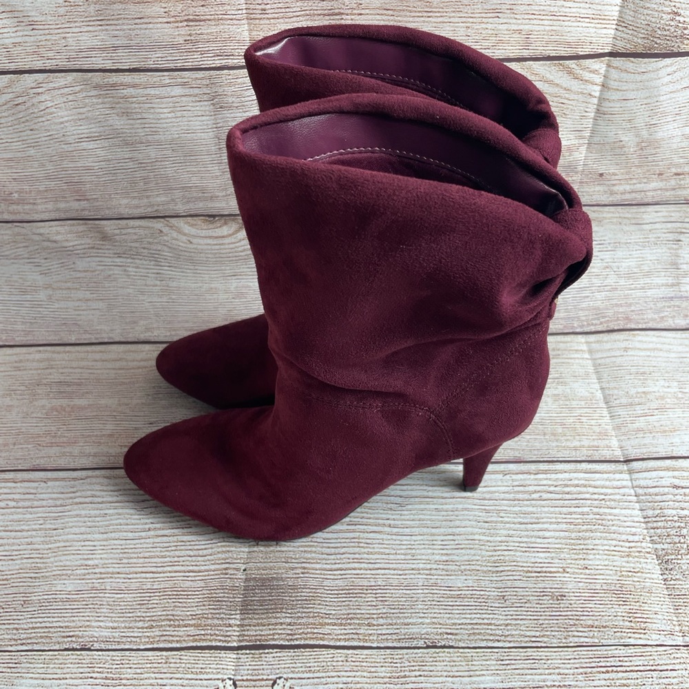 Women’s Unisa Burgundy Bootie High Heels
